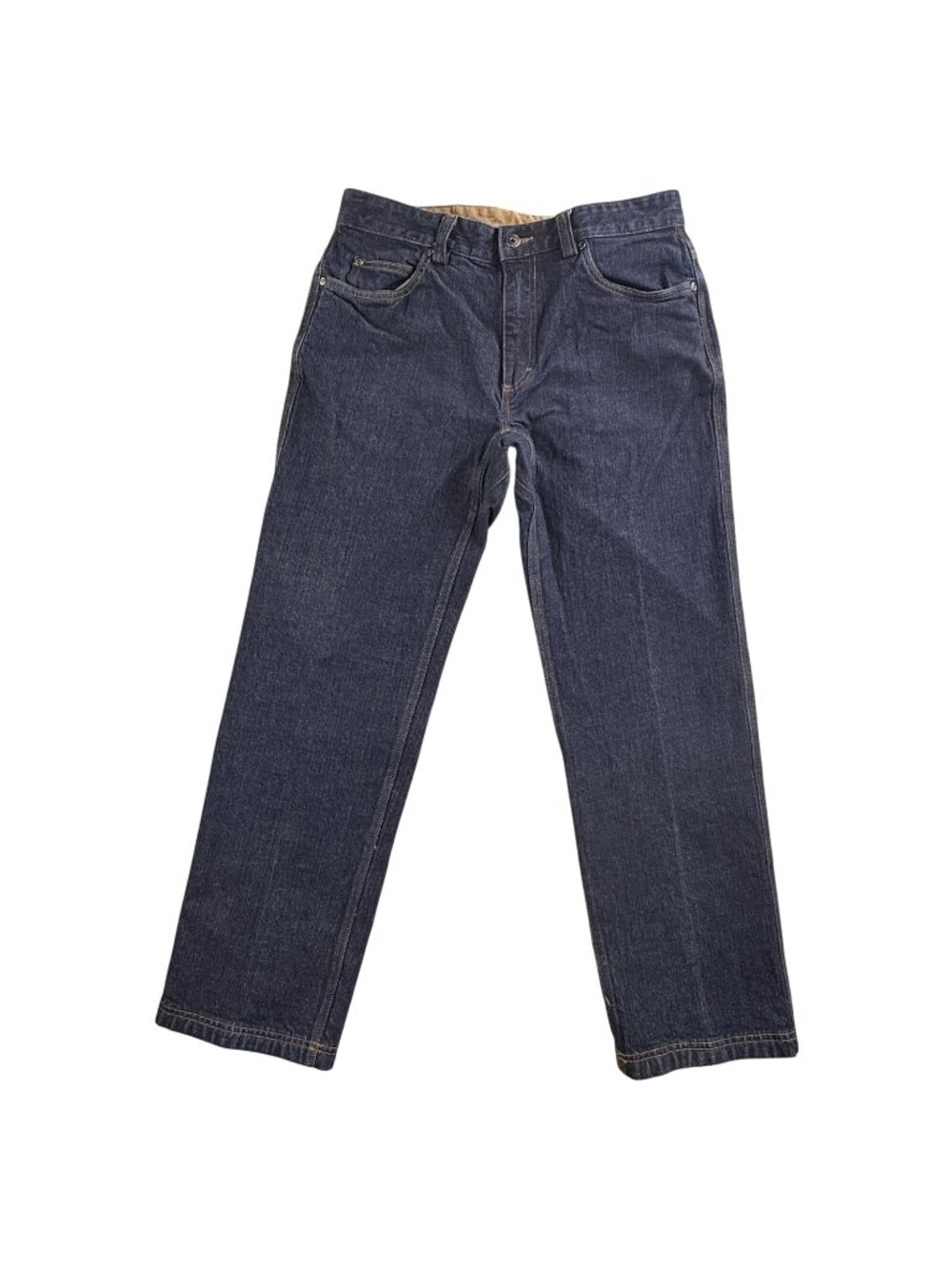 Duluth Trading Co DuluthFlex Ballroom Jeans Mens 33x30 Blue Relaxed Fit Denim